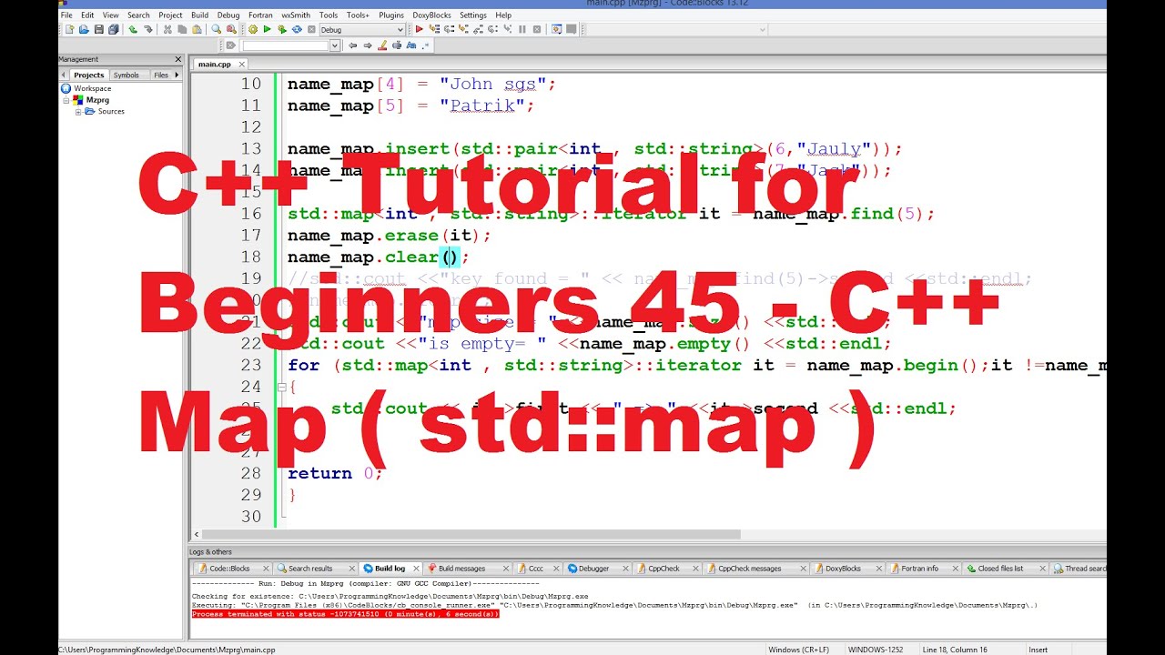 c++ map find