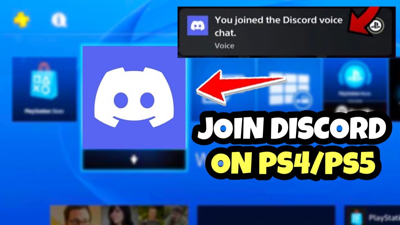 how to join a discord call on ps4