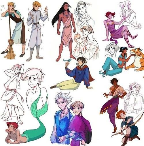 disney gender swap