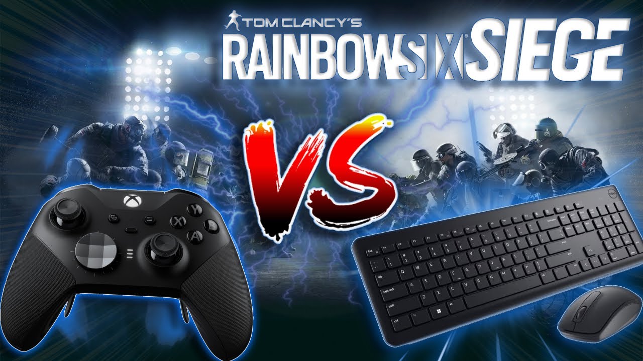 rainbow six siege controller vs keyboard