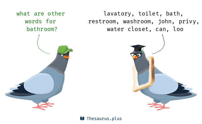 synonyms of bathroom