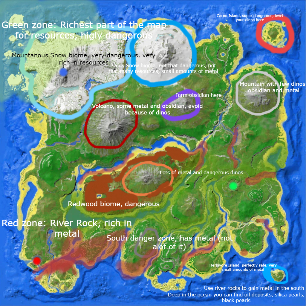 ark asa the island map