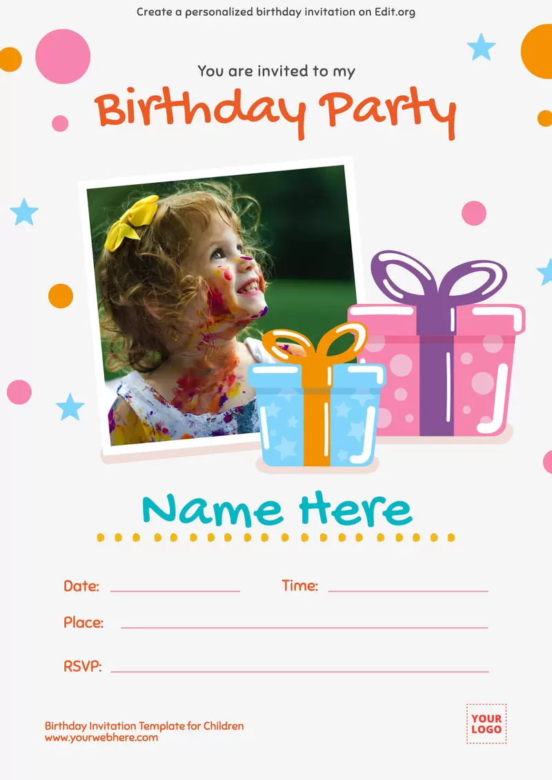 free party invitation templates