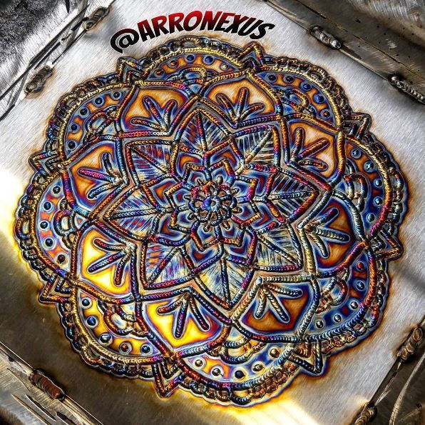 tig welding art