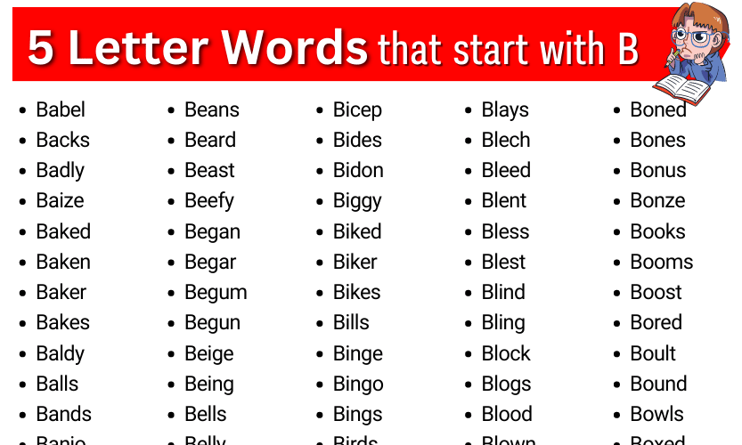 five letter word starting with ber