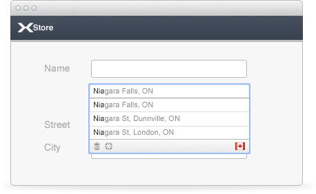 canada random address generator