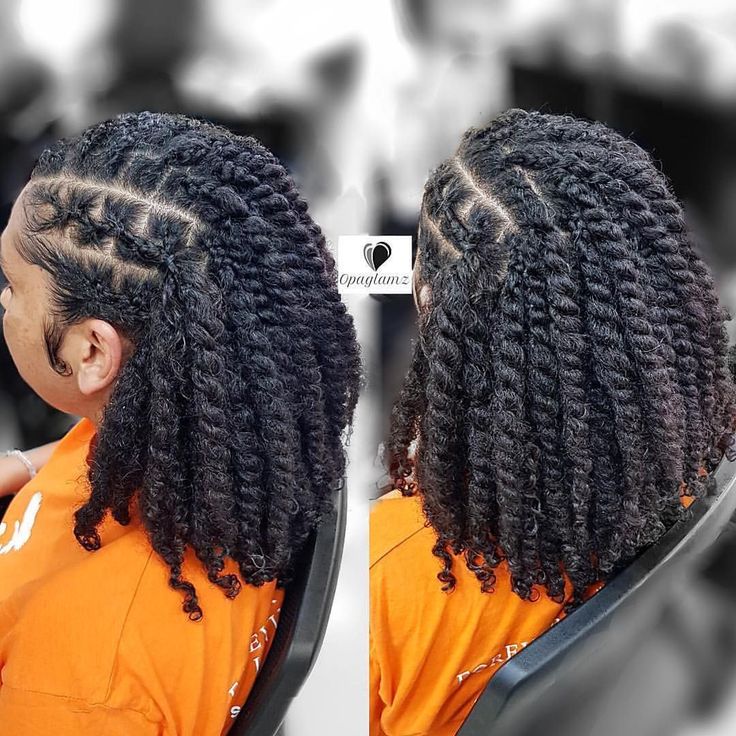 natural hair twist styles