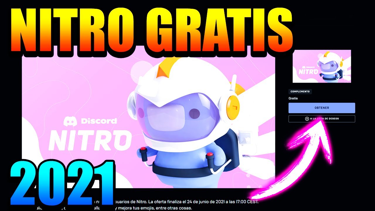 discord nitro gratis epic games