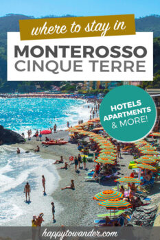 monterosso accommodation