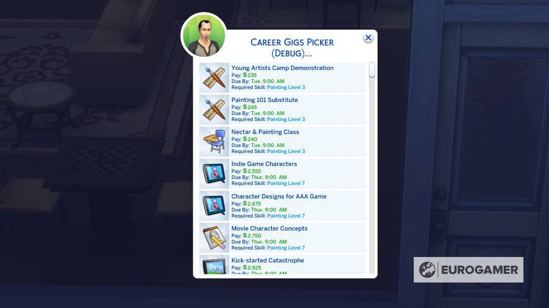 skills cheat sims 4