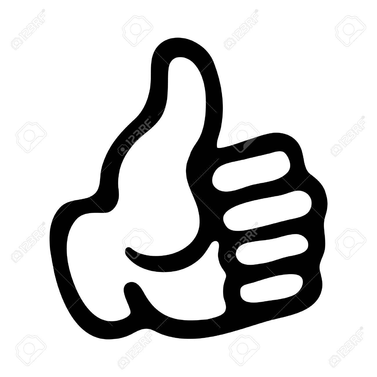 thumbs up vector