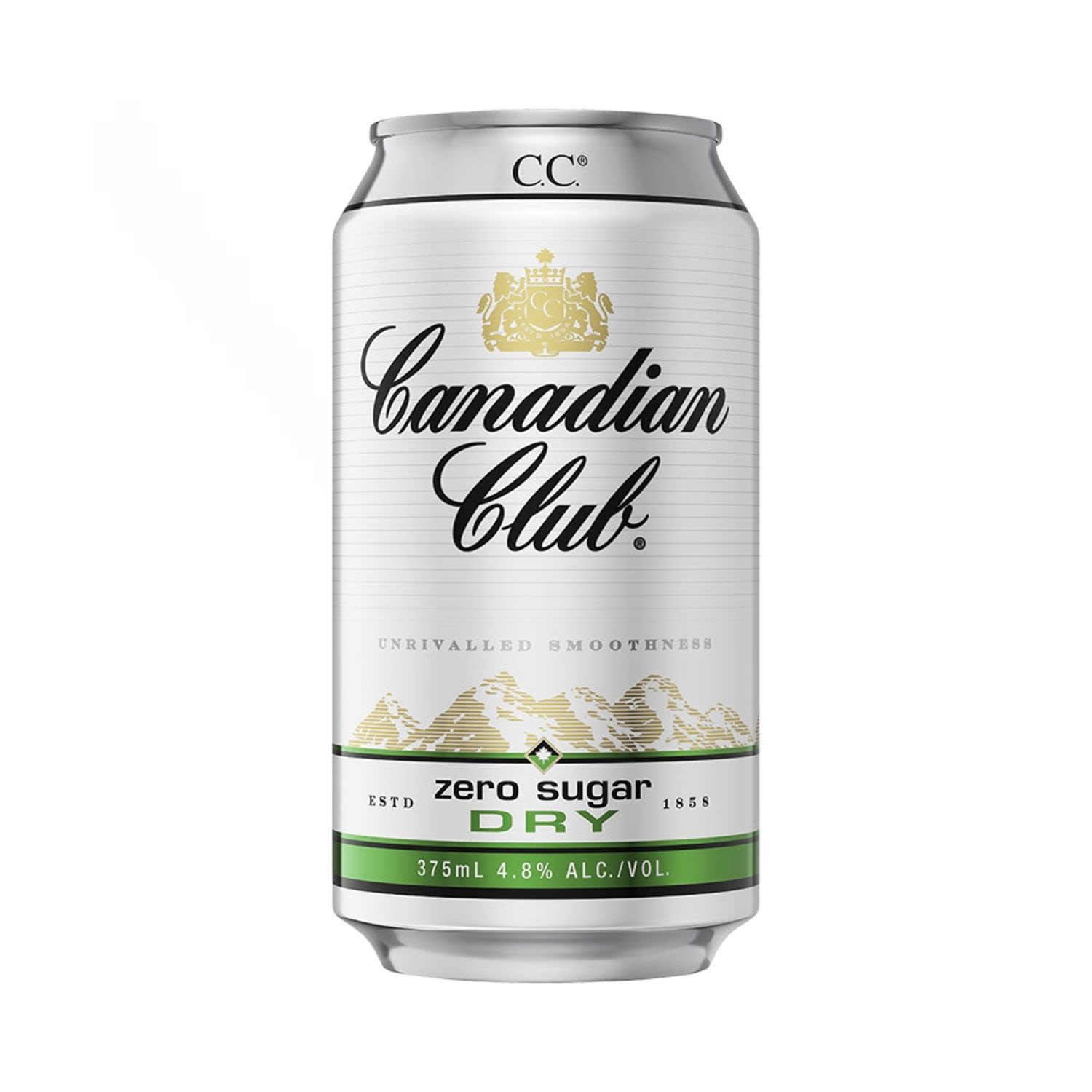 canadian club and dry calories