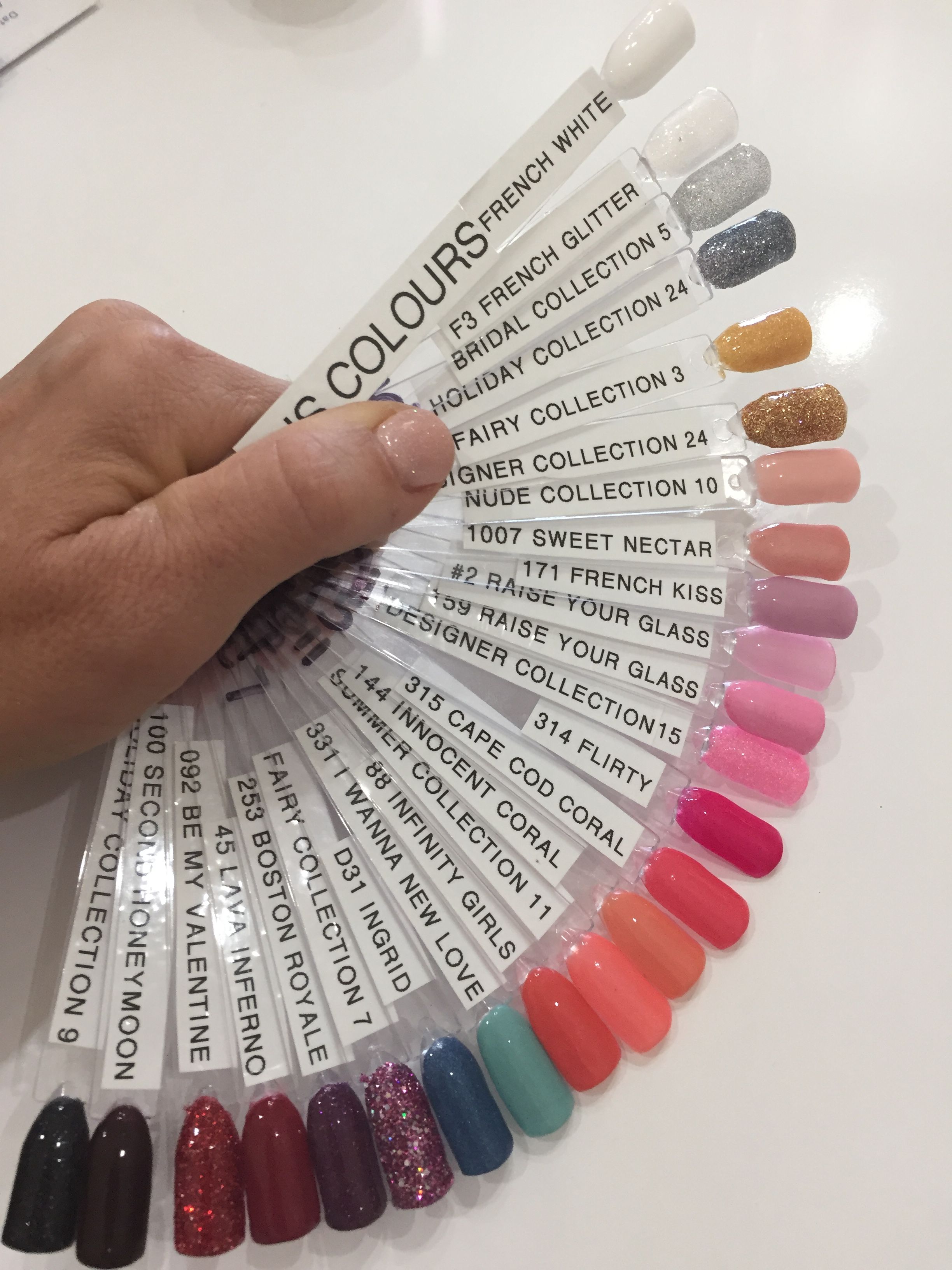 sns colour range