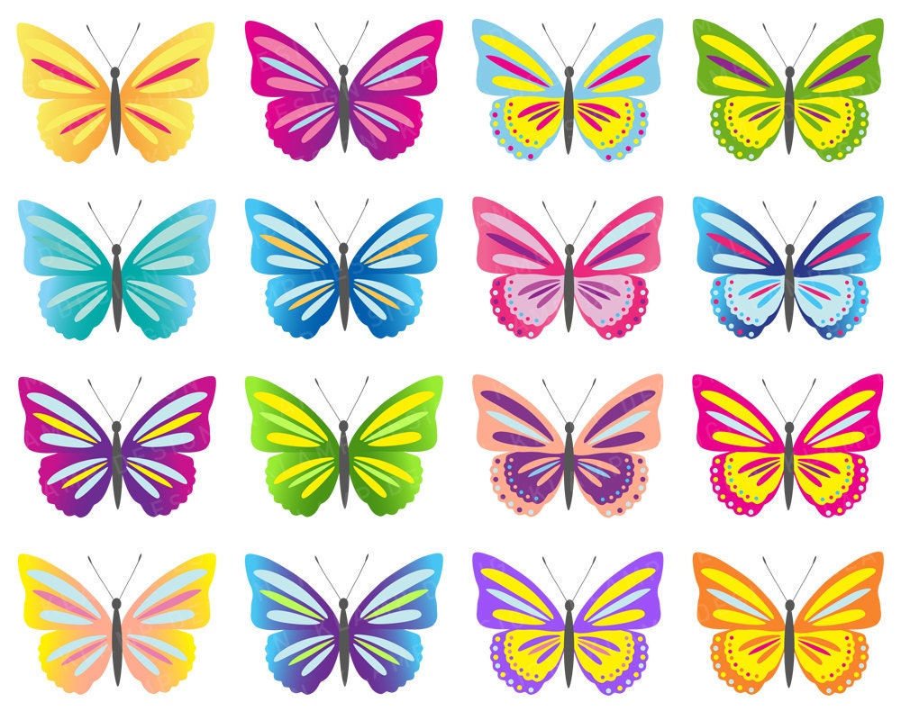 clip art butterflies