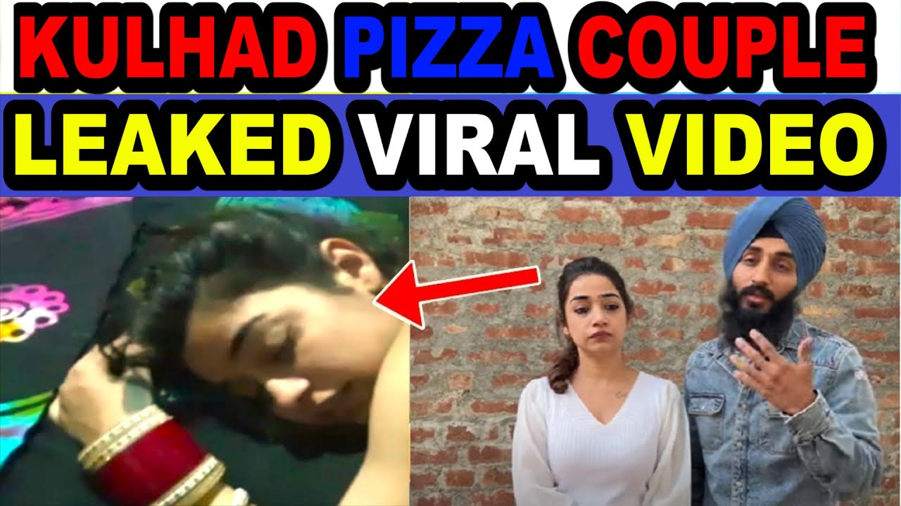 kulhad pizza couple viral video mms