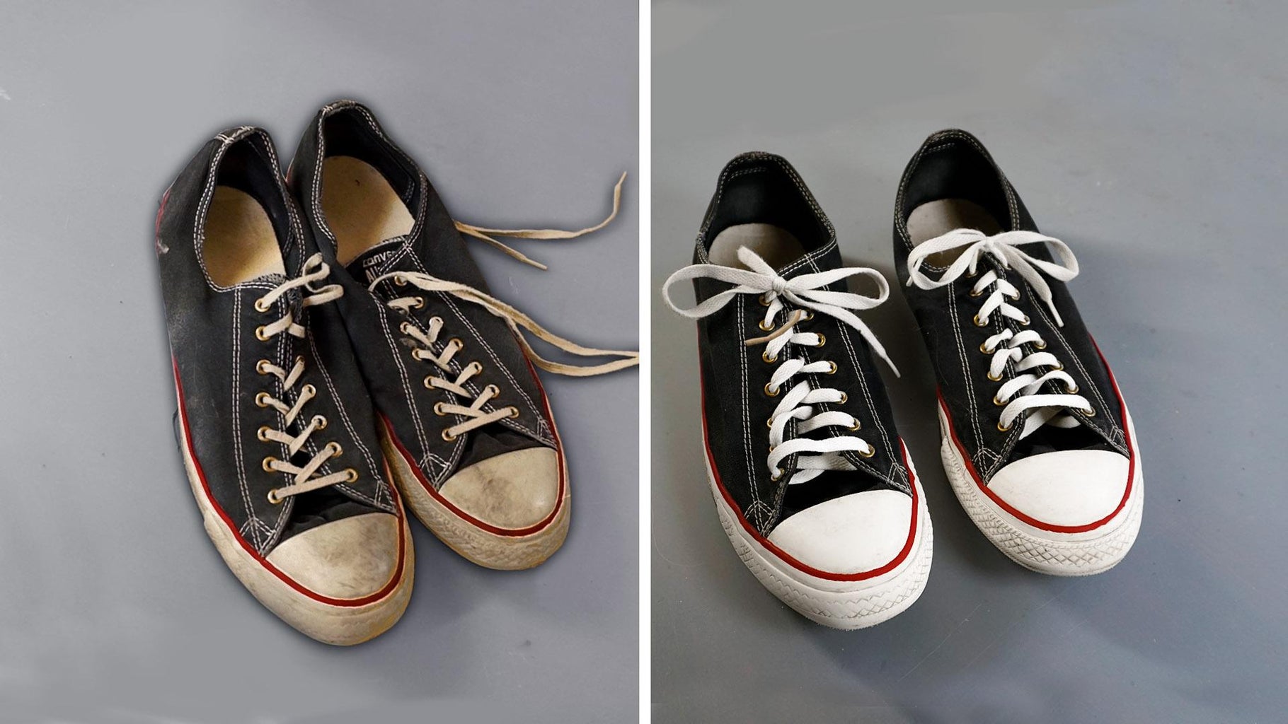 how to clean colored converse