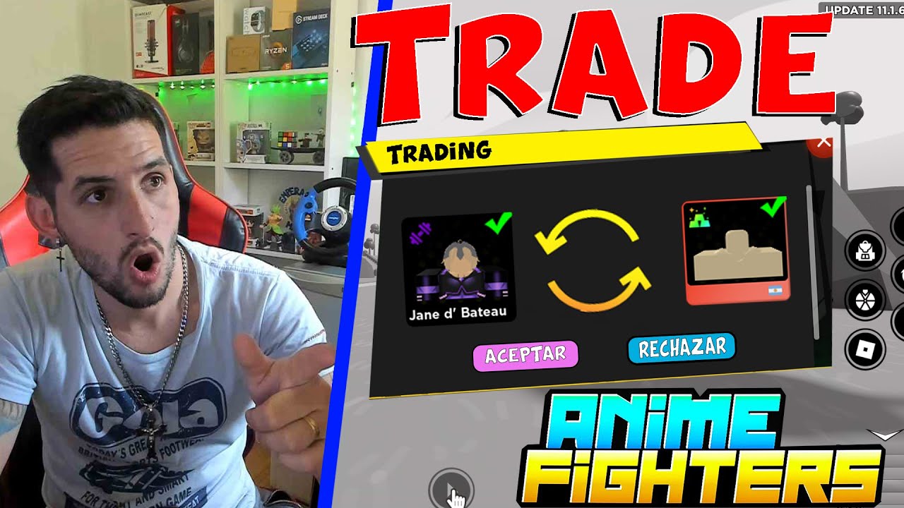 how to trade in anime fighters simulator