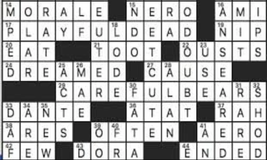 witty conversation crossword clue