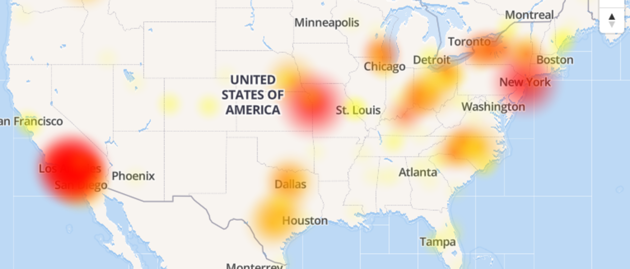 is soectrum wifi down