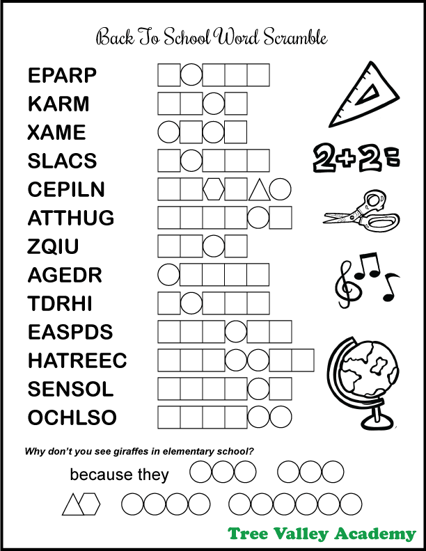 unscramble using all letters