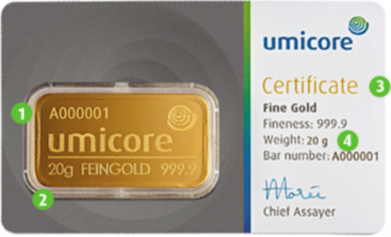 umicore gold