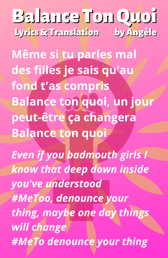 balance ton quoi meaning