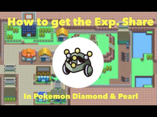 pokemon platinum exp share