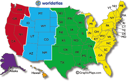 8 am pacific to central