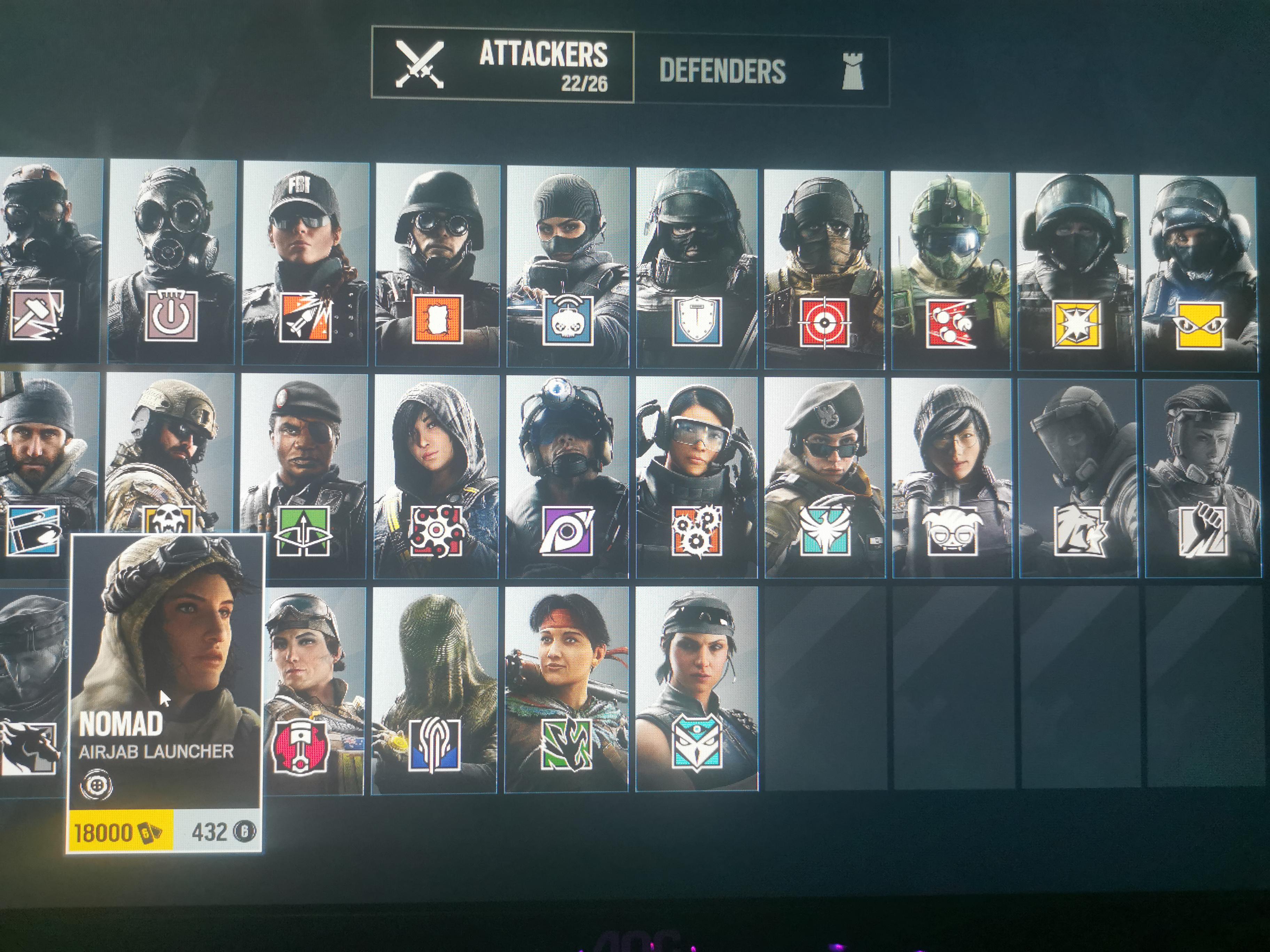 rainbow six buy operators