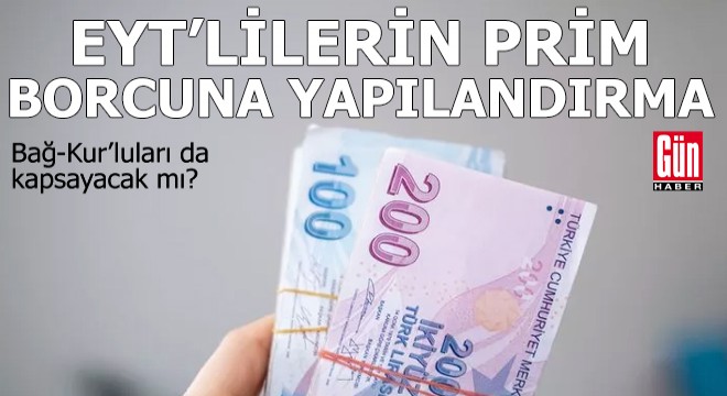 prim borçlarına yapılandırma