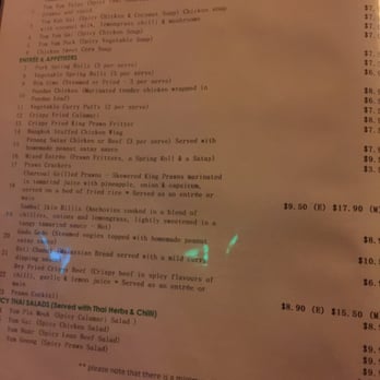 bamboo hut bistro menu