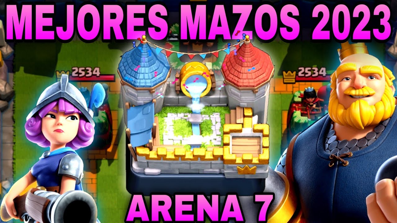 clash royale mejor mazo arena 7