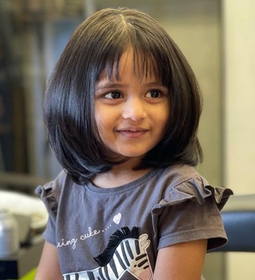 bob cut for baby girl