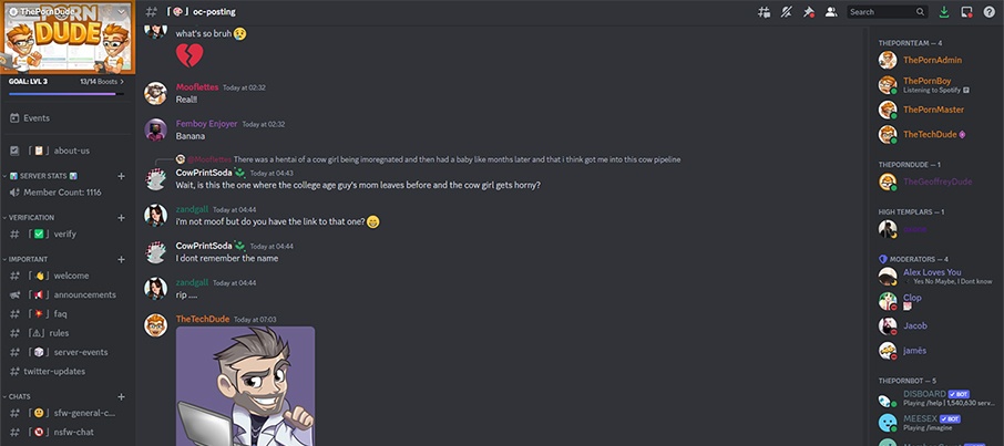 discord porn groups