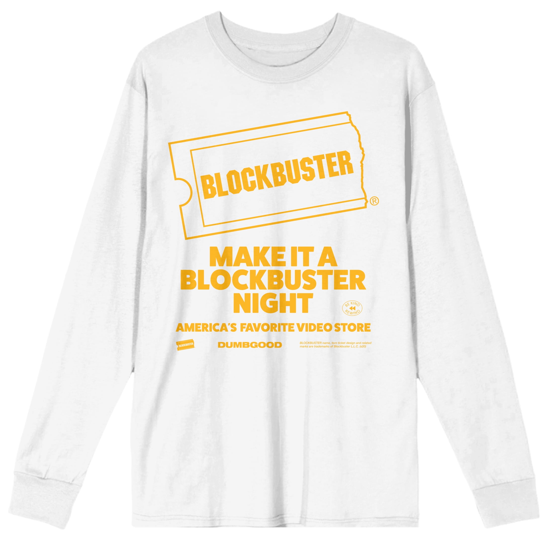 make it a blockbuster night shirt