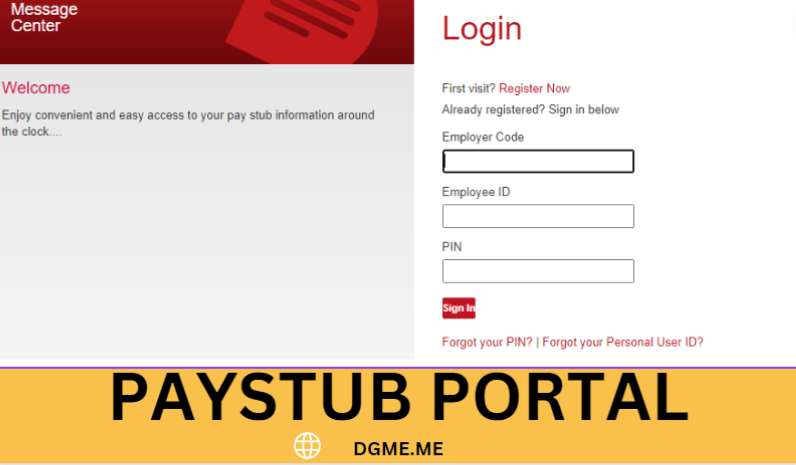 dgme paystub portal