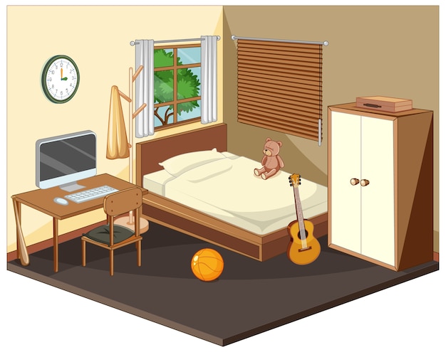 bedroom clipart