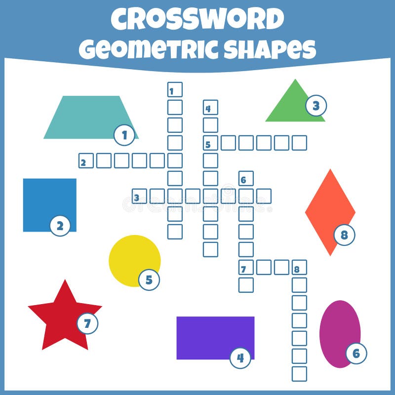 shape pattern crossword clue