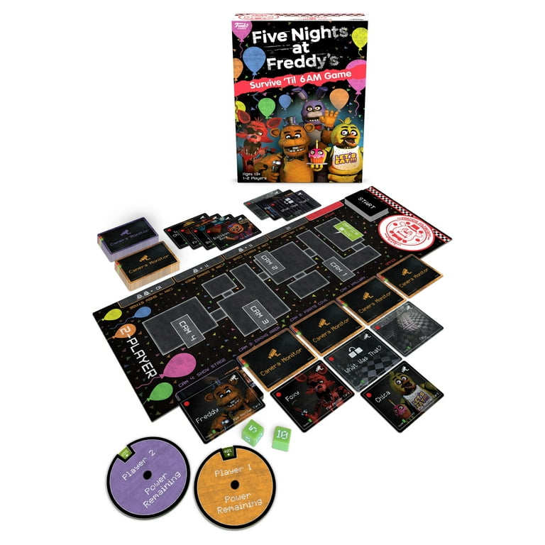 five nights freddy board game