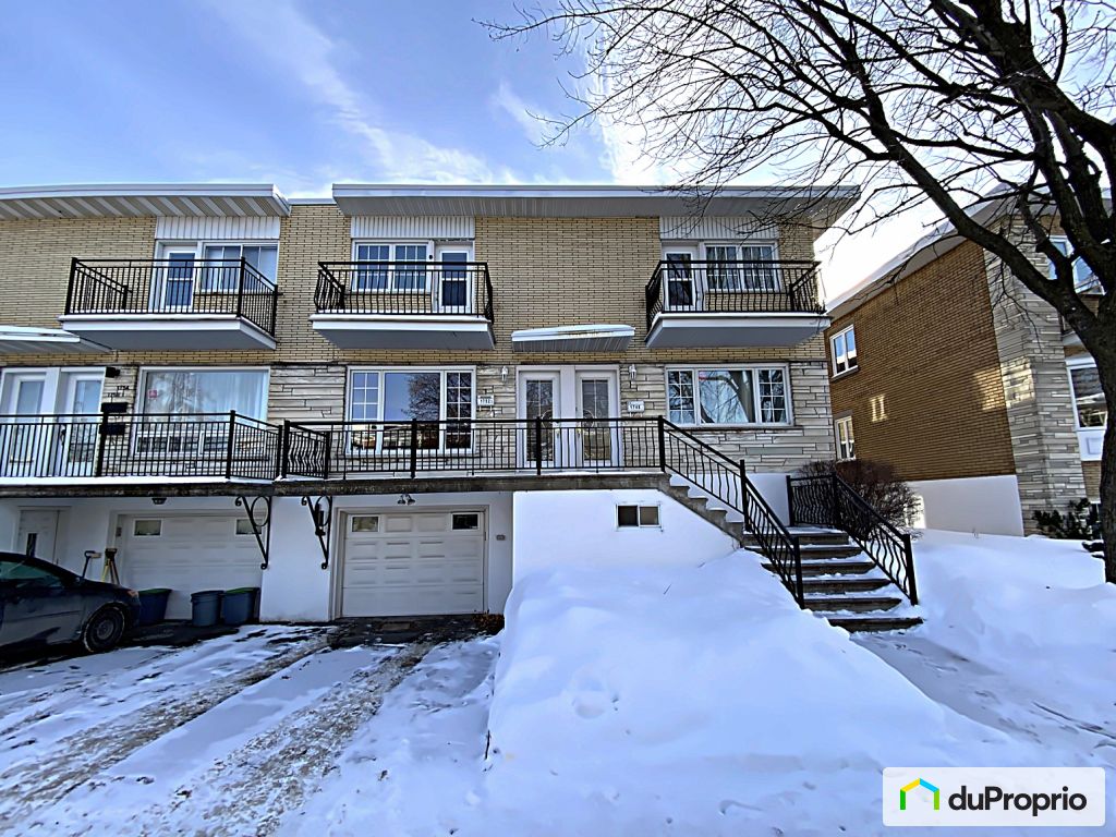 duplex a vendre dans ahuntsic