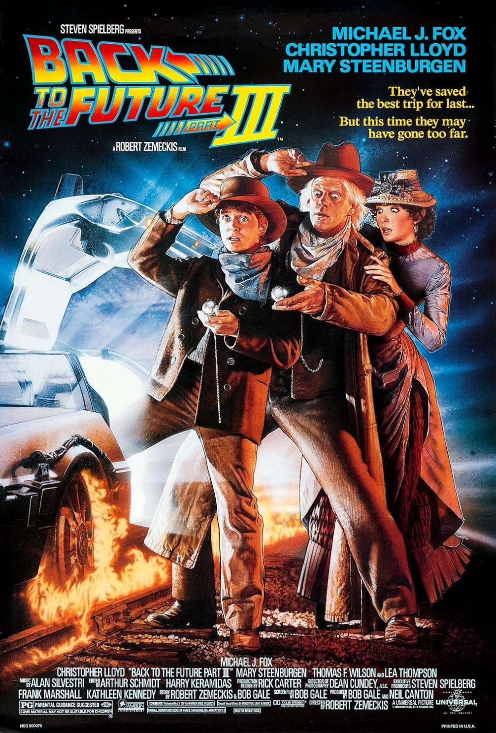 cast van back to the future part iii