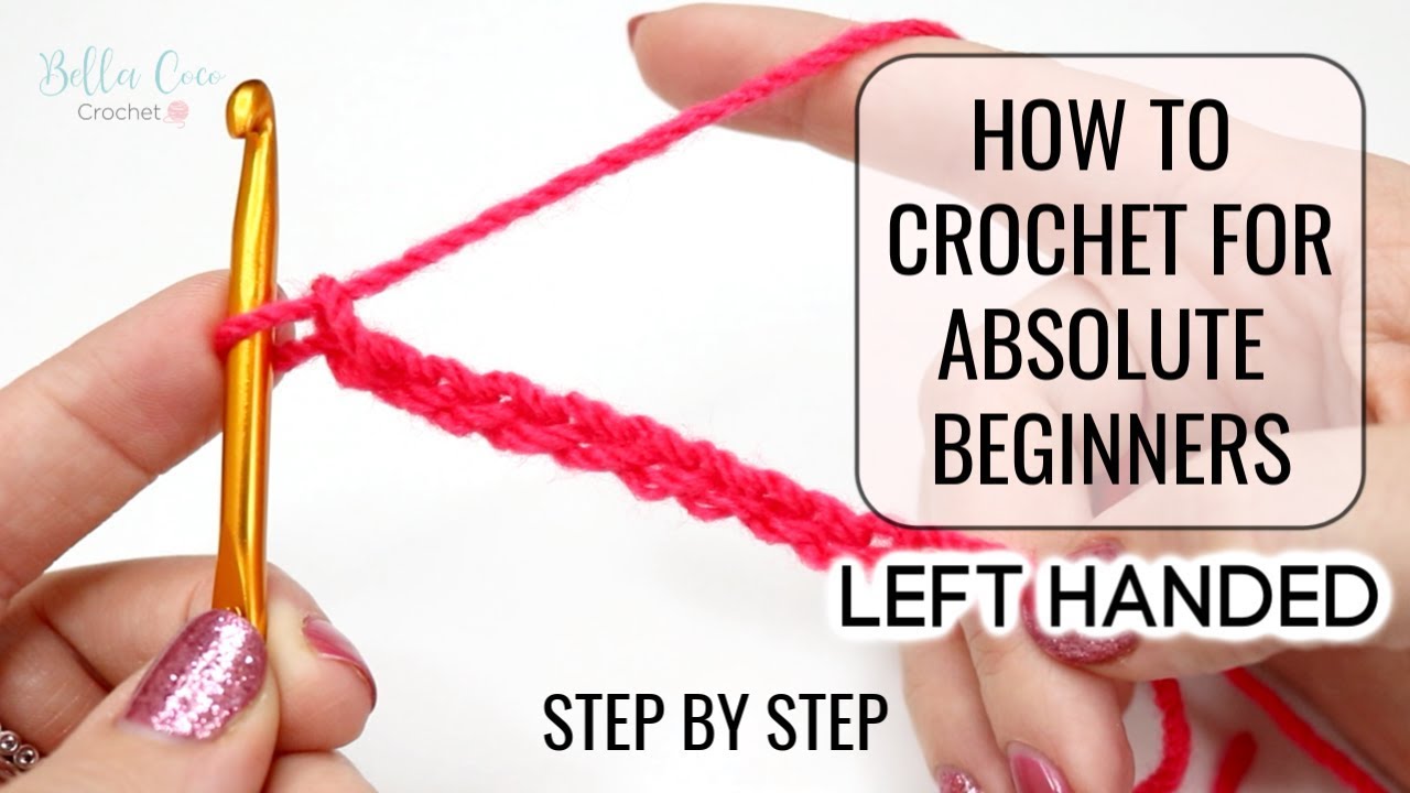 crochet for left handed beginners