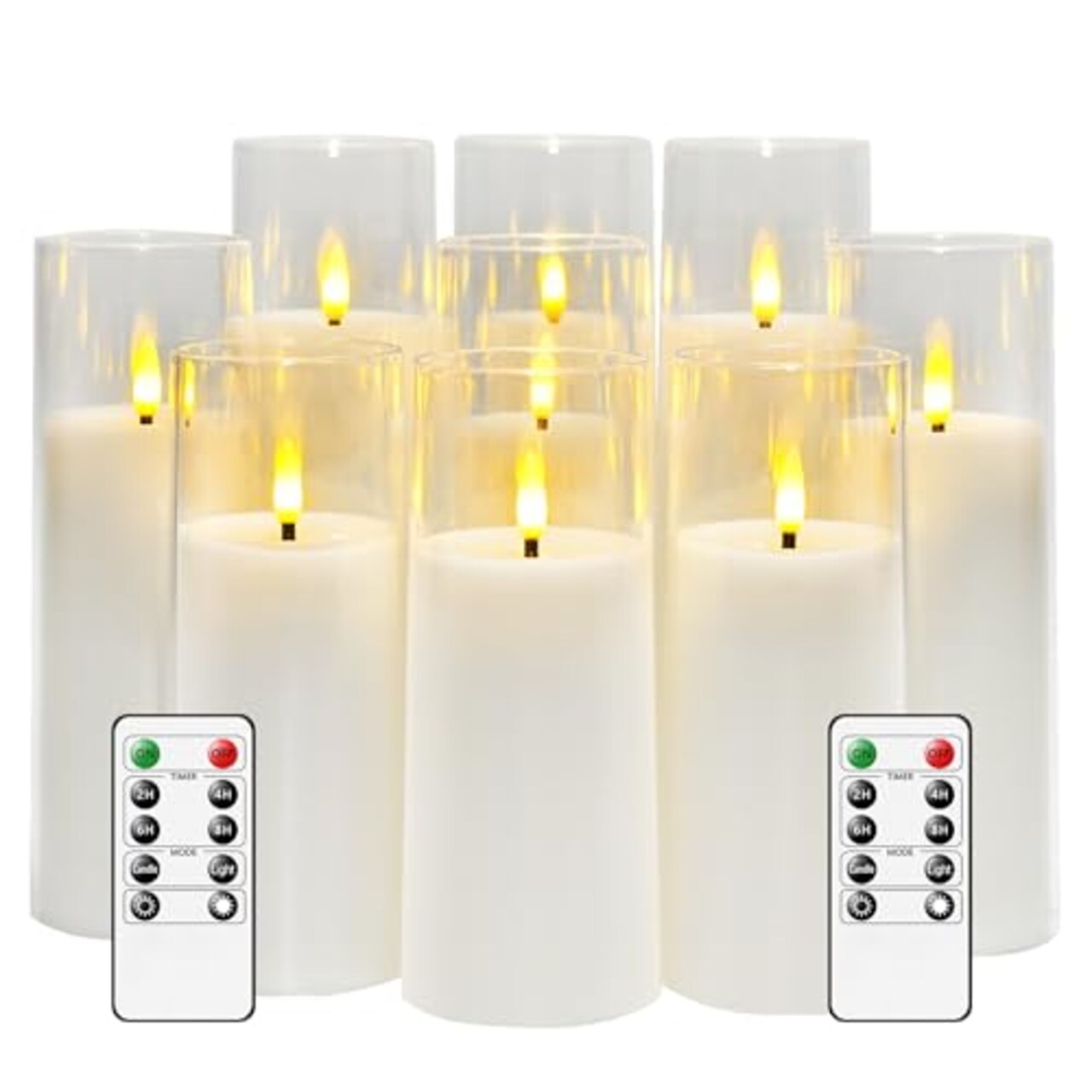 battery operated candles with timer