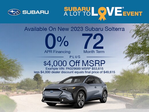 subaru dealer mesa az