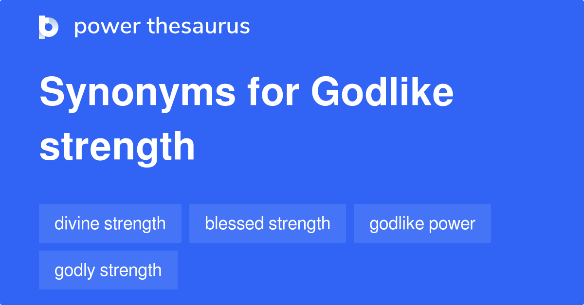 godlike thesaurus