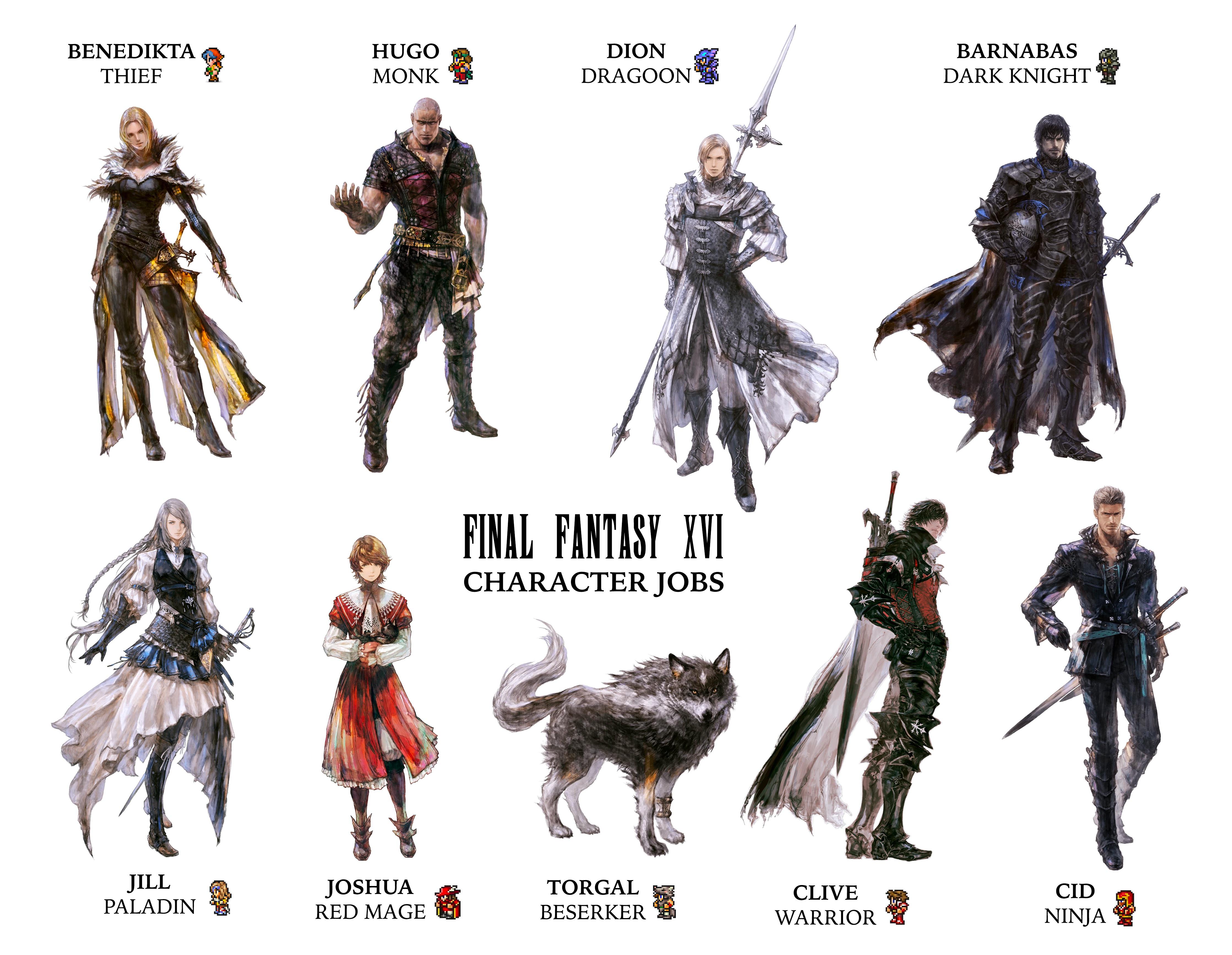 ff16 classes