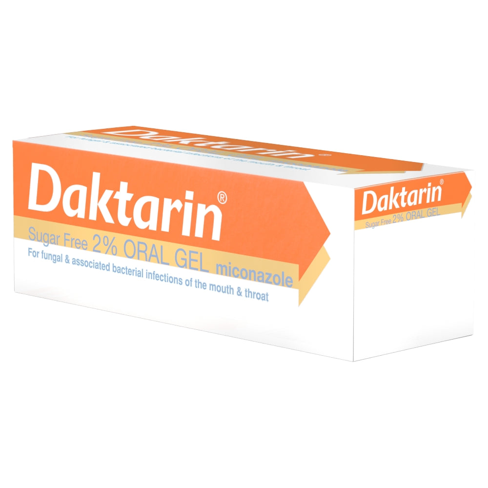 daktarin sugar free 2 oral gel 15g