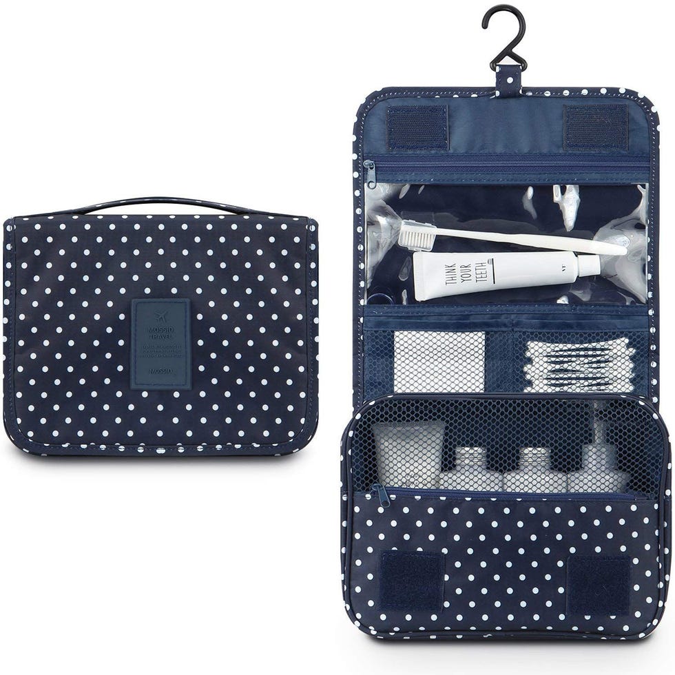 ladies hanging toiletry bag