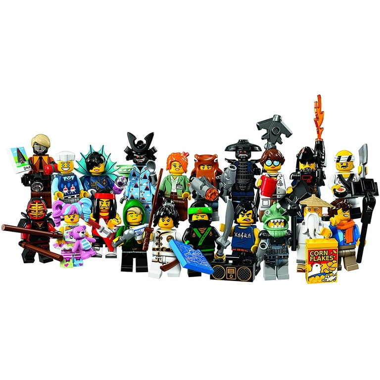 lego ninjago minifigures