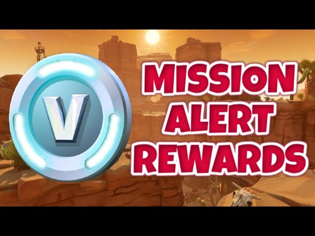 vbucks alert